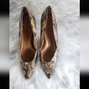 Comfortview Snake Print sz 11W Short Heel